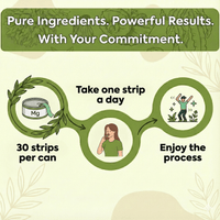 Zevita Energy Strips | Quick-Dissolve Oral Strips for| 30 Strips