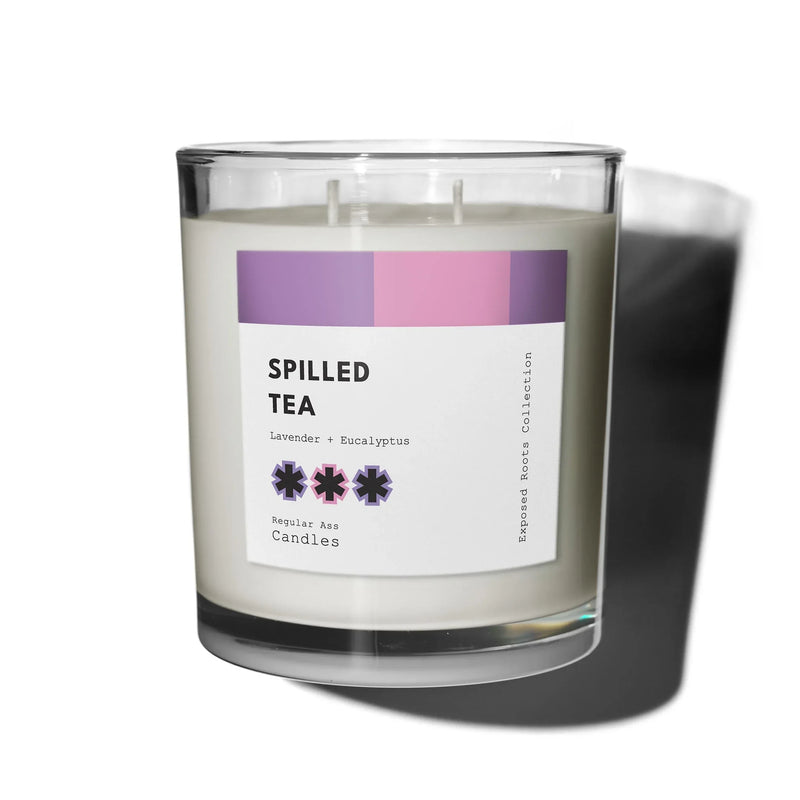 Spilled Tea, Lavender + Eucalyptus 11oz Candle - BIG FRENCHIES