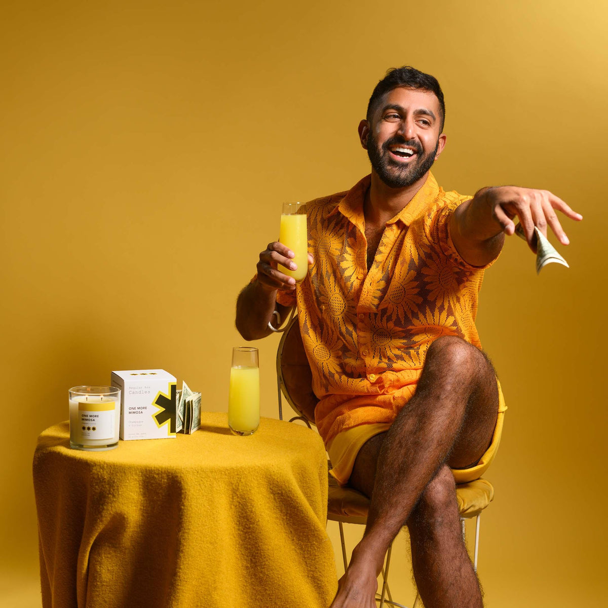 One More Mimosa, Champagne + Citrus 11oz Candle - BIG FRENCHIES