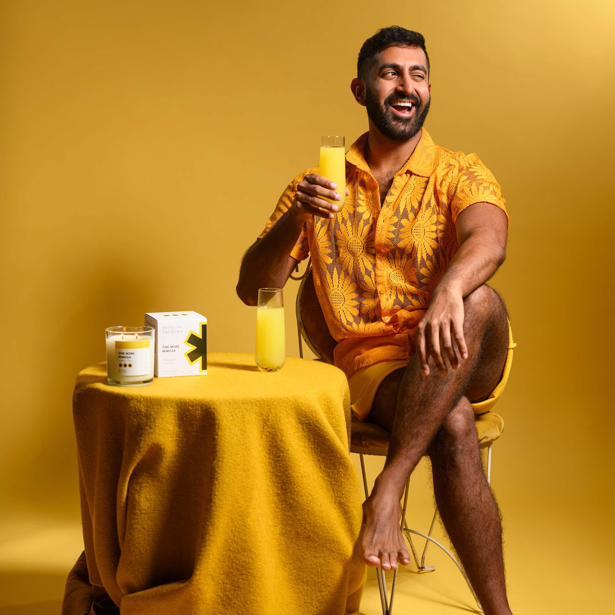 One More Mimosa, Champagne + Citrus 11oz Candle - BIG FRENCHIES