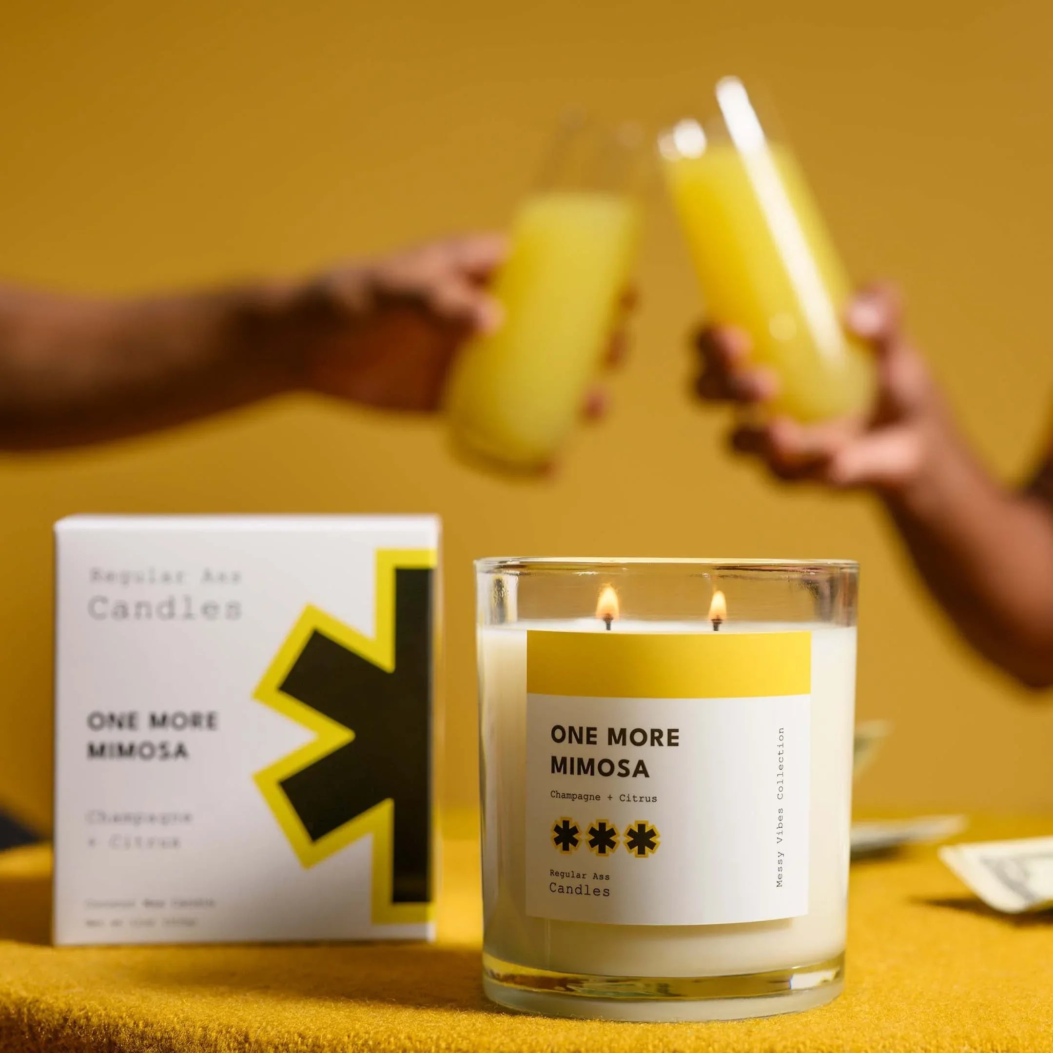 One More Mimosa, Champagne + Citrus 11oz Candle - BIG FRENCHIES