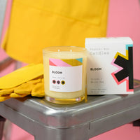 Bloom, Violet + White Tea 11oz Candle - BIG FRENCHIES