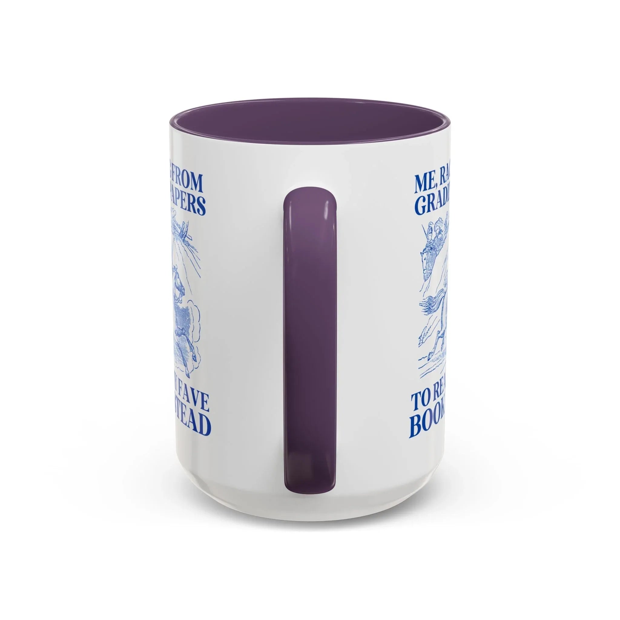 Racing from Grading Papers Mug - BIG FRENCHIES