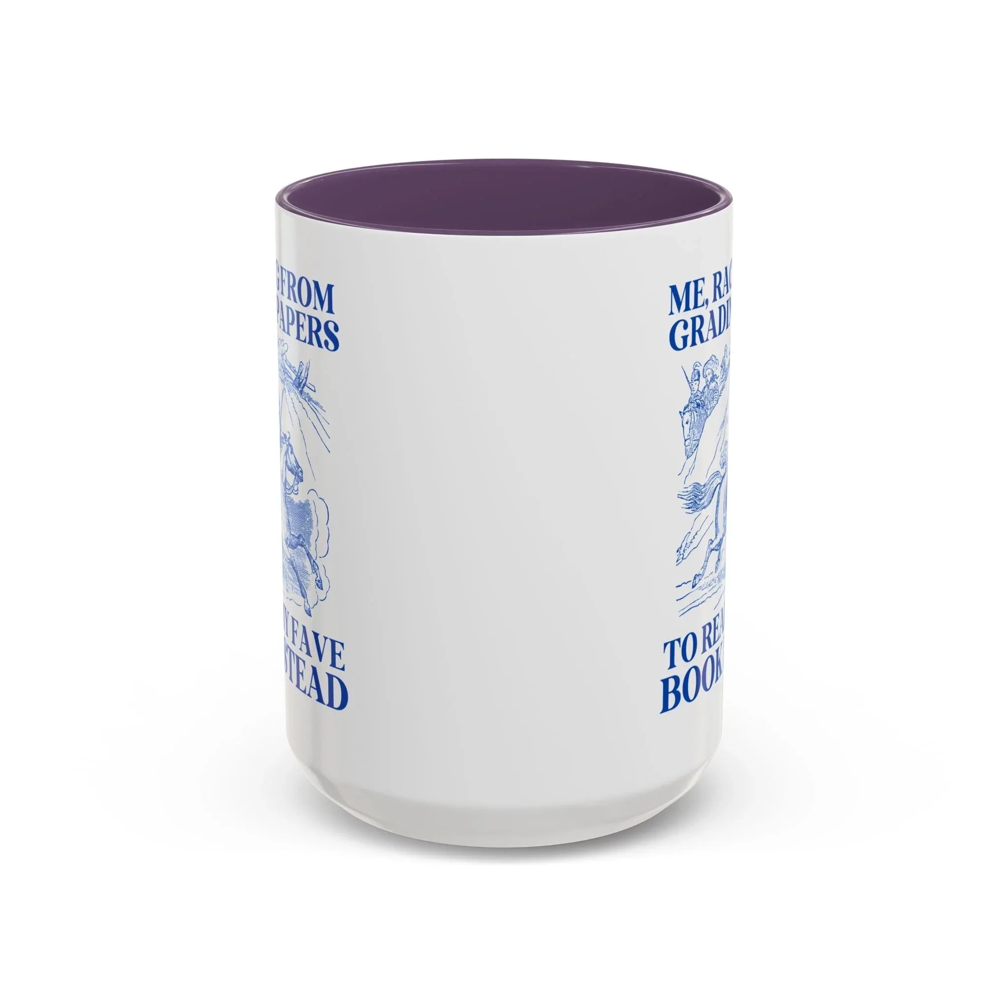 Racing from Grading Papers Mug - BIG FRENCHIES