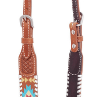 Rafter T Painted Aztec One Ear Headstall
