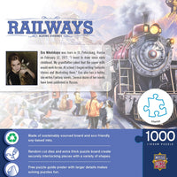 Railways - Alpine Journey 1000 Piece Jigsaw Puzzle | Masterpieces Puzzles - BIG FRENCHIES