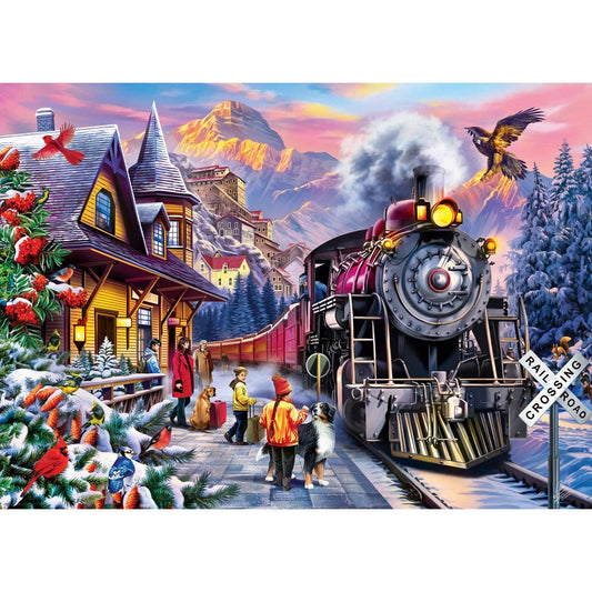 Railways - Alpine Journey 1000 Piece Jigsaw Puzzle | Masterpieces Puzzles - BIG FRENCHIES