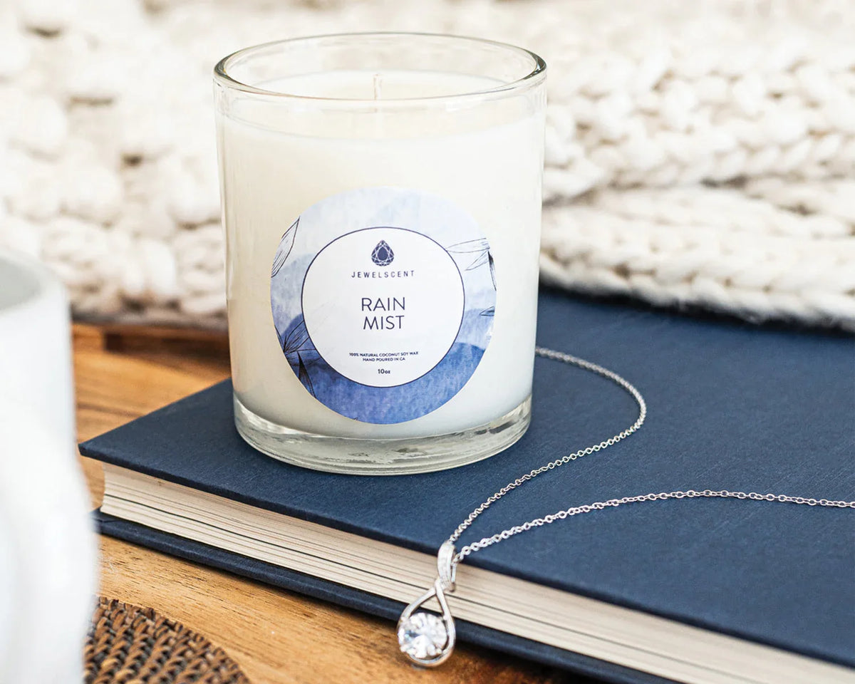Rain Mist 10oz Signature Jewelry Candle - BIG FRENCHIES