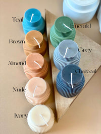Rainbow Arch Candle – Handcrafted Soy Wax Artistry for a Colorful Touch