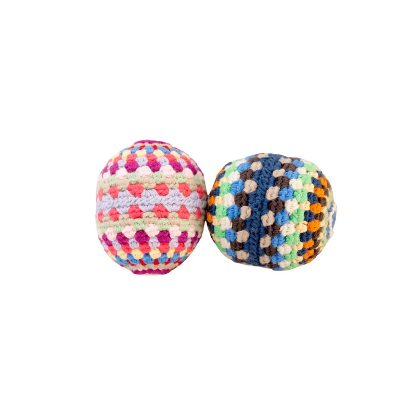Rainbow rattle ball - BIG FRENCHIES