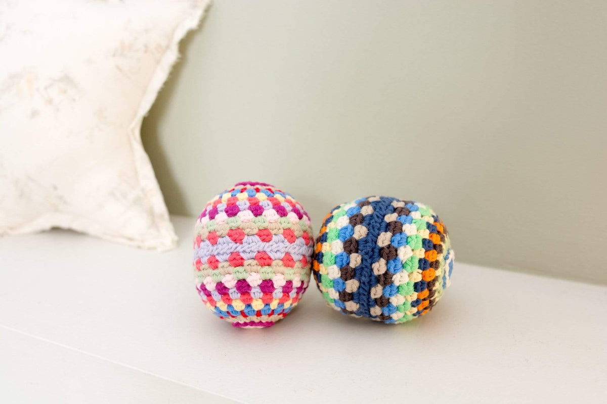 Rainbow rattle ball - BIG FRENCHIES