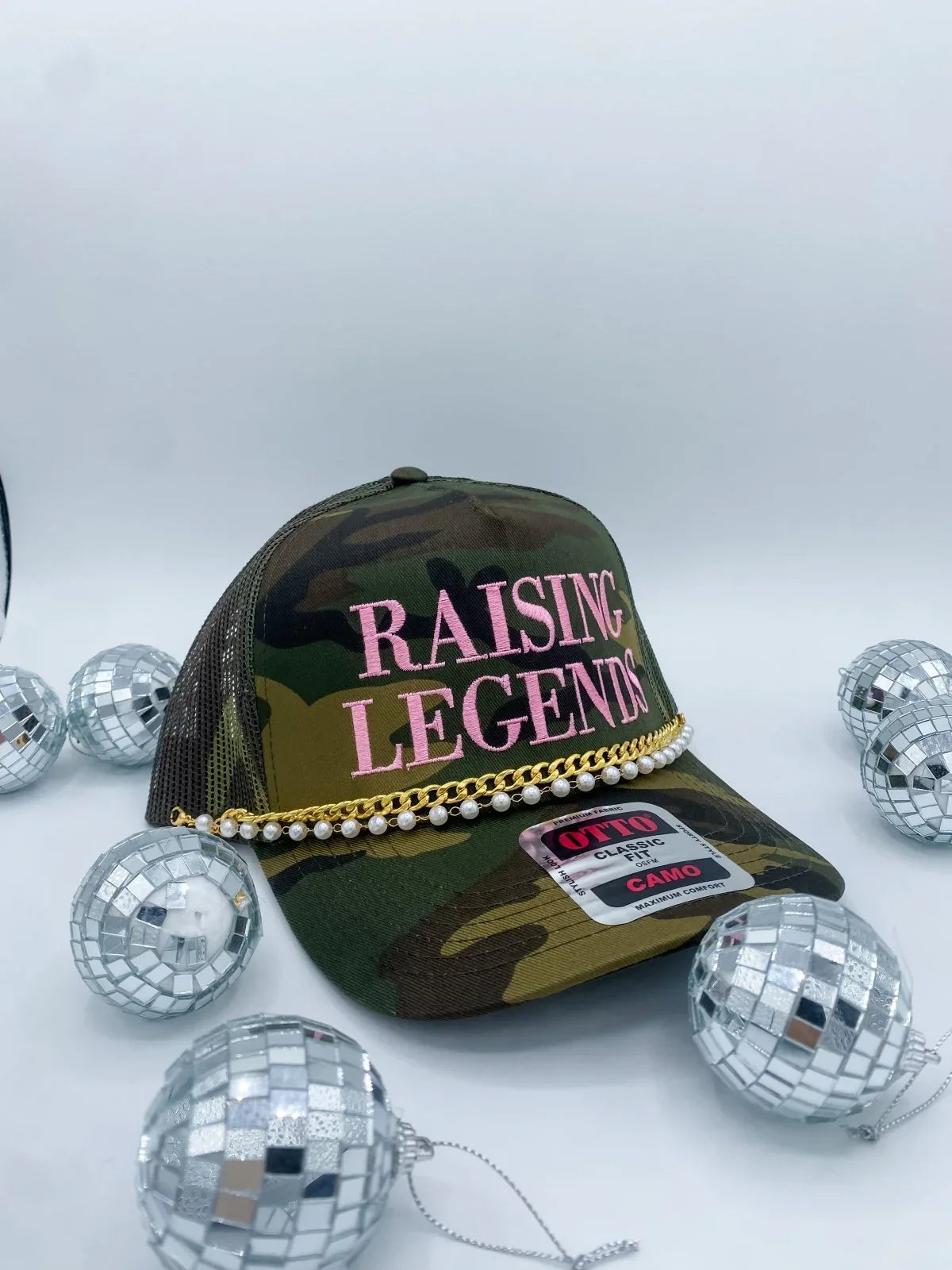 Raising Legends Pink Camo - Trucker Hat - BIG FRENCHIES