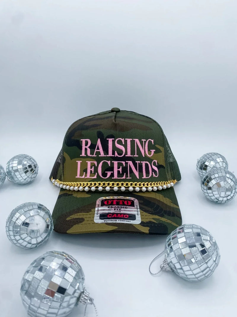 Raising Legends Pink Camo - Trucker Hat - BIG FRENCHIES