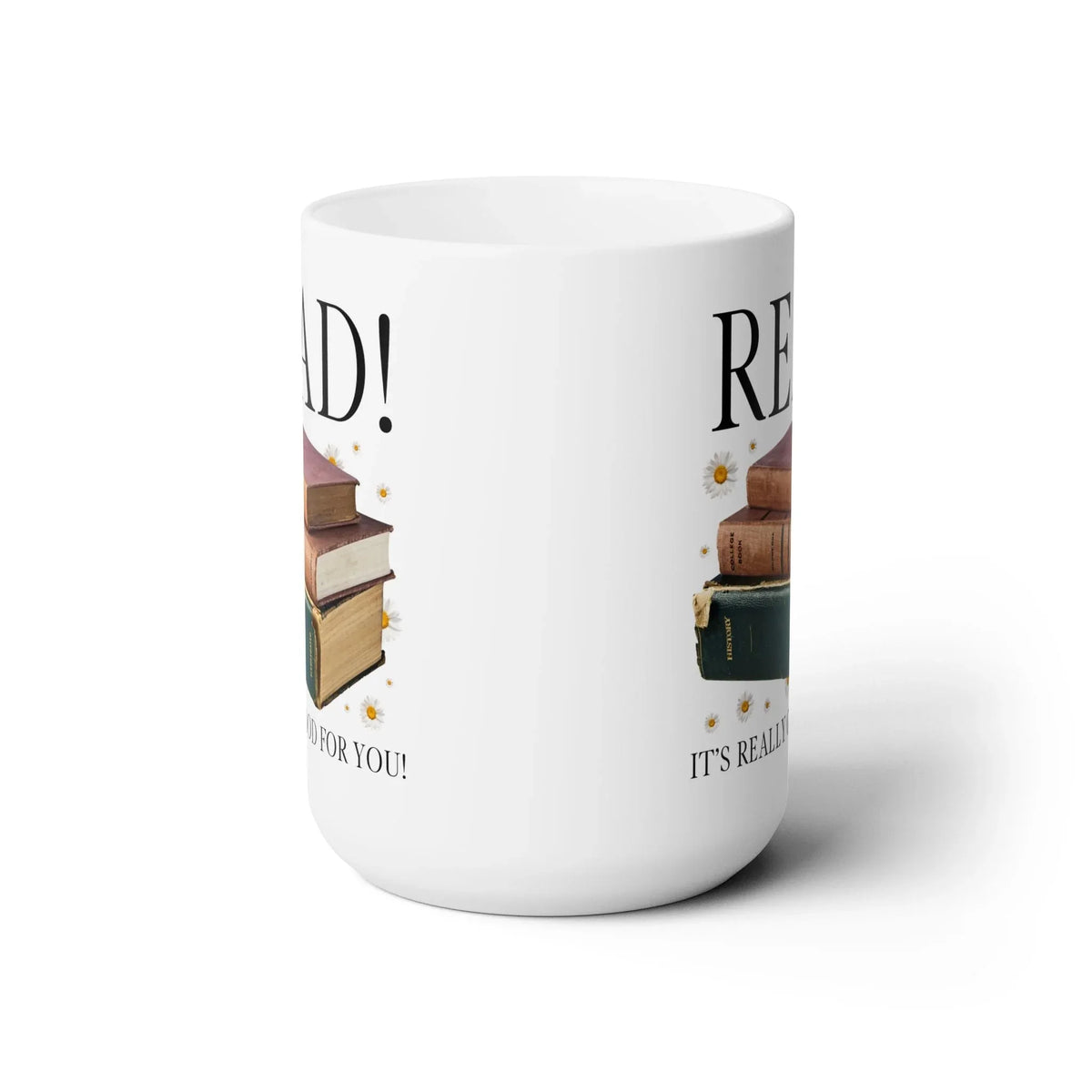 Read! It's Really Good For You Mug - BIG FRENCHIES