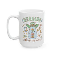Reading is Out of This World: Funny Bookish Alien Mug - BIG FRENCHIES