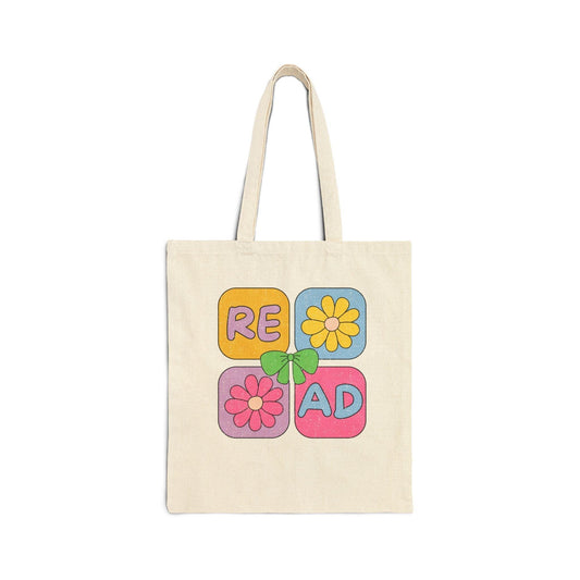 Colorful Reading Tote Bag - BIG FRENCHIES
