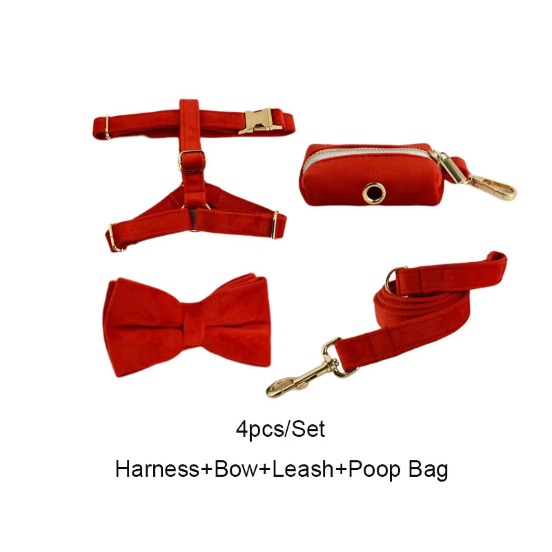 Personalized Red Velvet Classic Set
