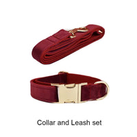 Personalized Red Wine Velvet Classic Set