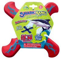 Shark Rang Boomerangs - Retail Boomerang Pack - Soft and Safe boomerangs for kids