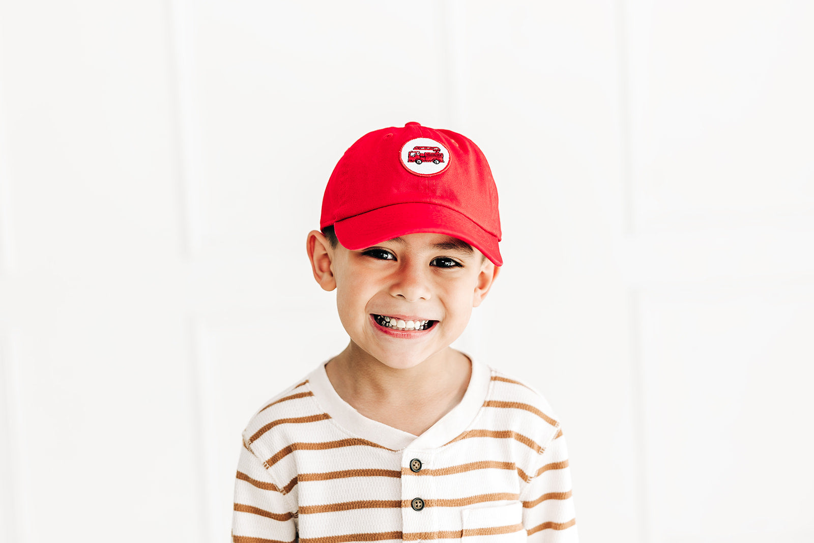 Firetruck Patch Baseball Hat - BIG FRENCHIES