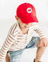 Firetruck Patch Baseball Hat - BIG FRENCHIES