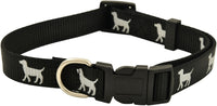 Jeffers Reflective Hound Series Adjustable Nylon Dog Collars