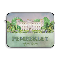 Regency Romance Laptop Sleeve: Pemberley 1813 | Pride and Prejudice Gift - BIG FRENCHIES