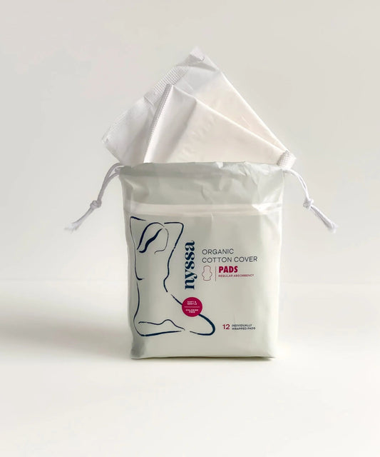 Organic Cotton Cover Regular Absorbency Pads