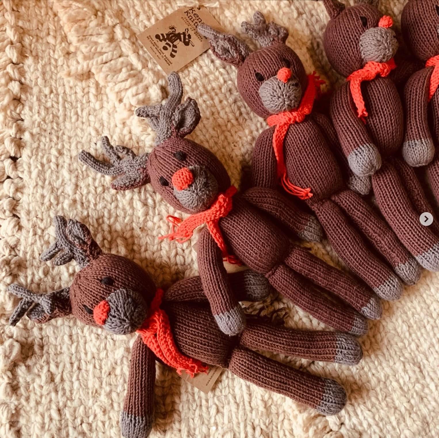 Knit Buddy | Juniper the Reindeer - BIG FRENCHIES