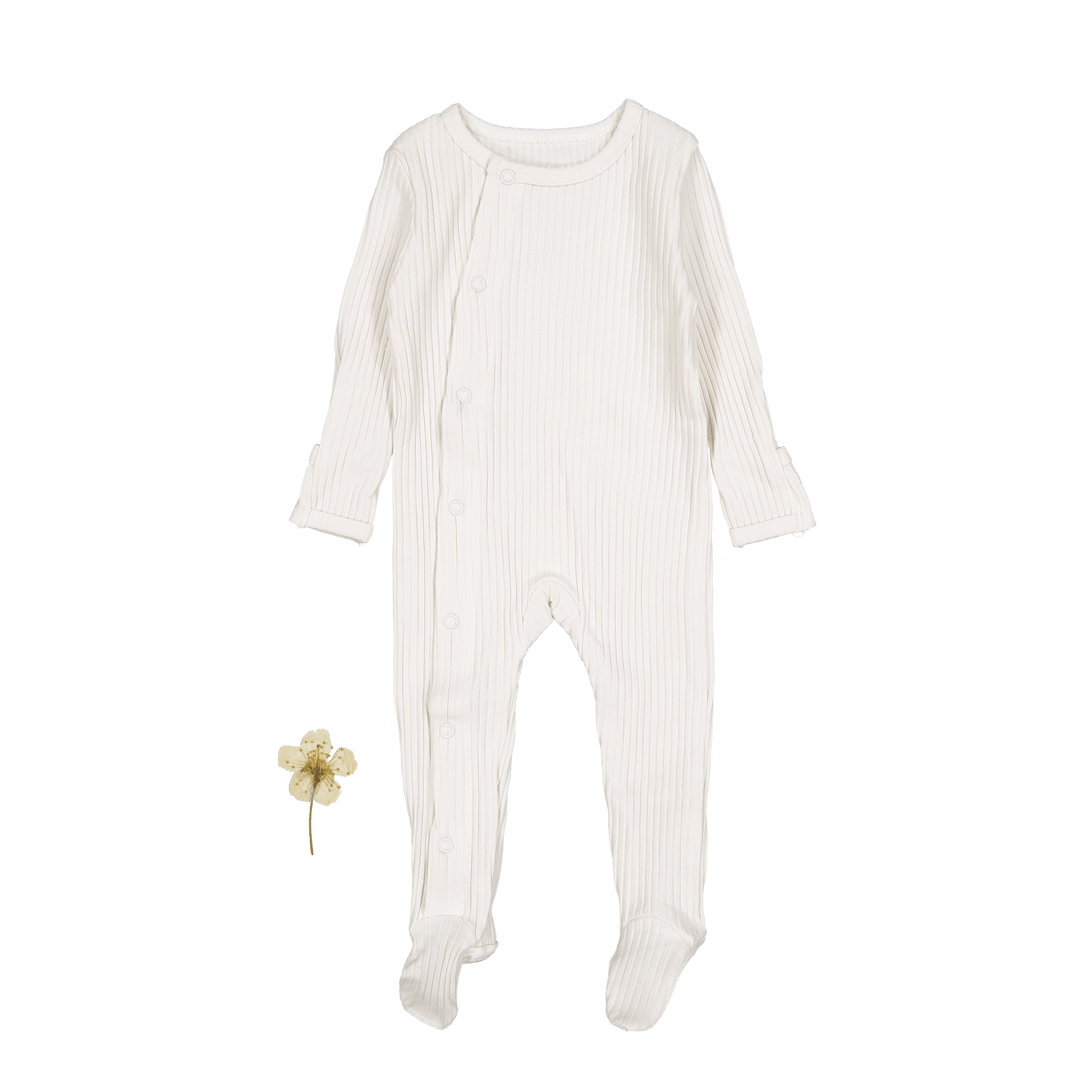 The Snap Romper - Pearl