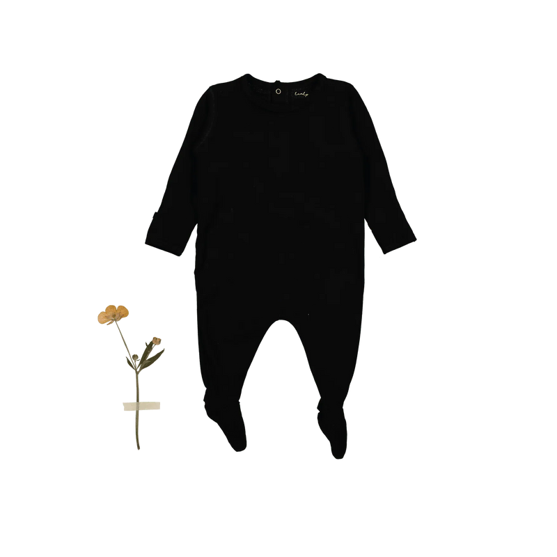 The Snap Romper - Black - BIG FRENCHIES