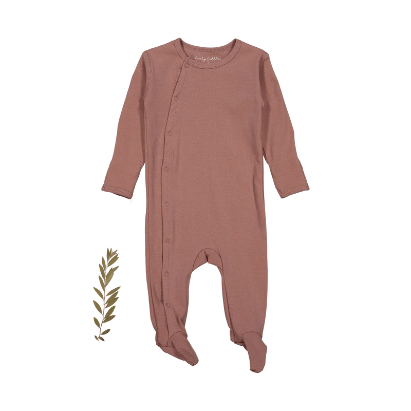 The Snap Romper - Rosewood - BIG FRENCHIES