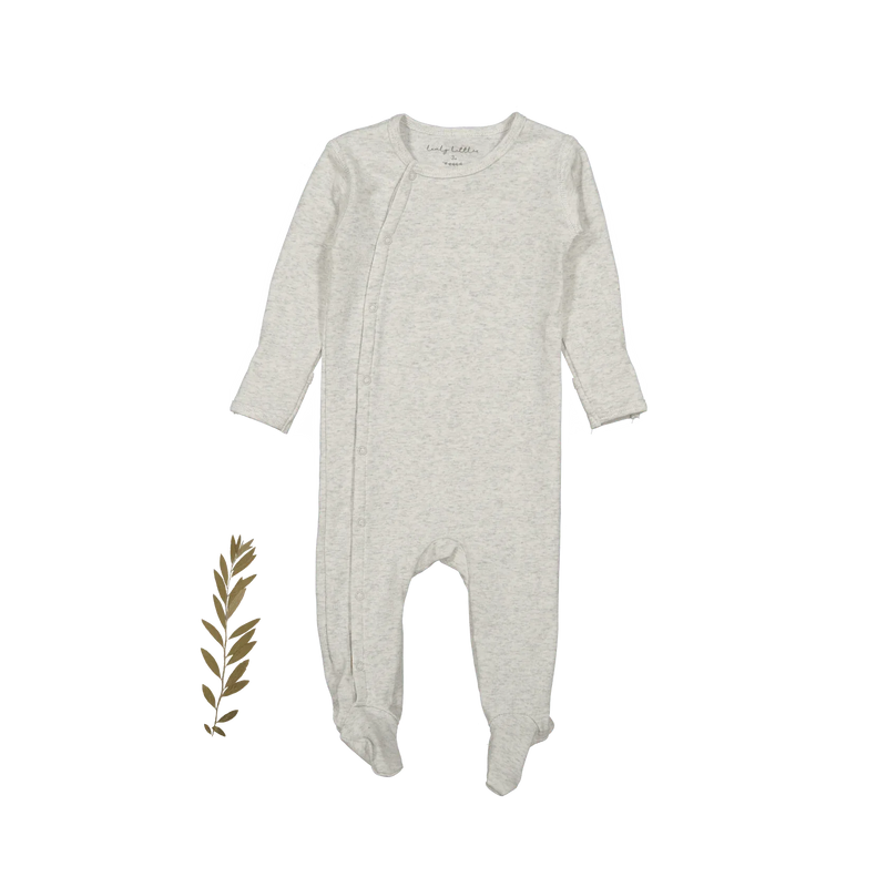 The Snap Romper - Oatmeal - BIG FRENCHIES