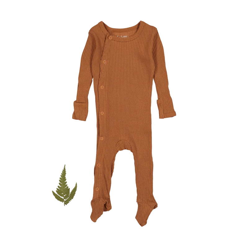 The Snap Romper - Caramel - BIG FRENCHIES
