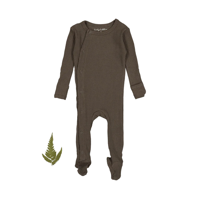 The Snap Romper - Cocoa - BIG FRENCHIES