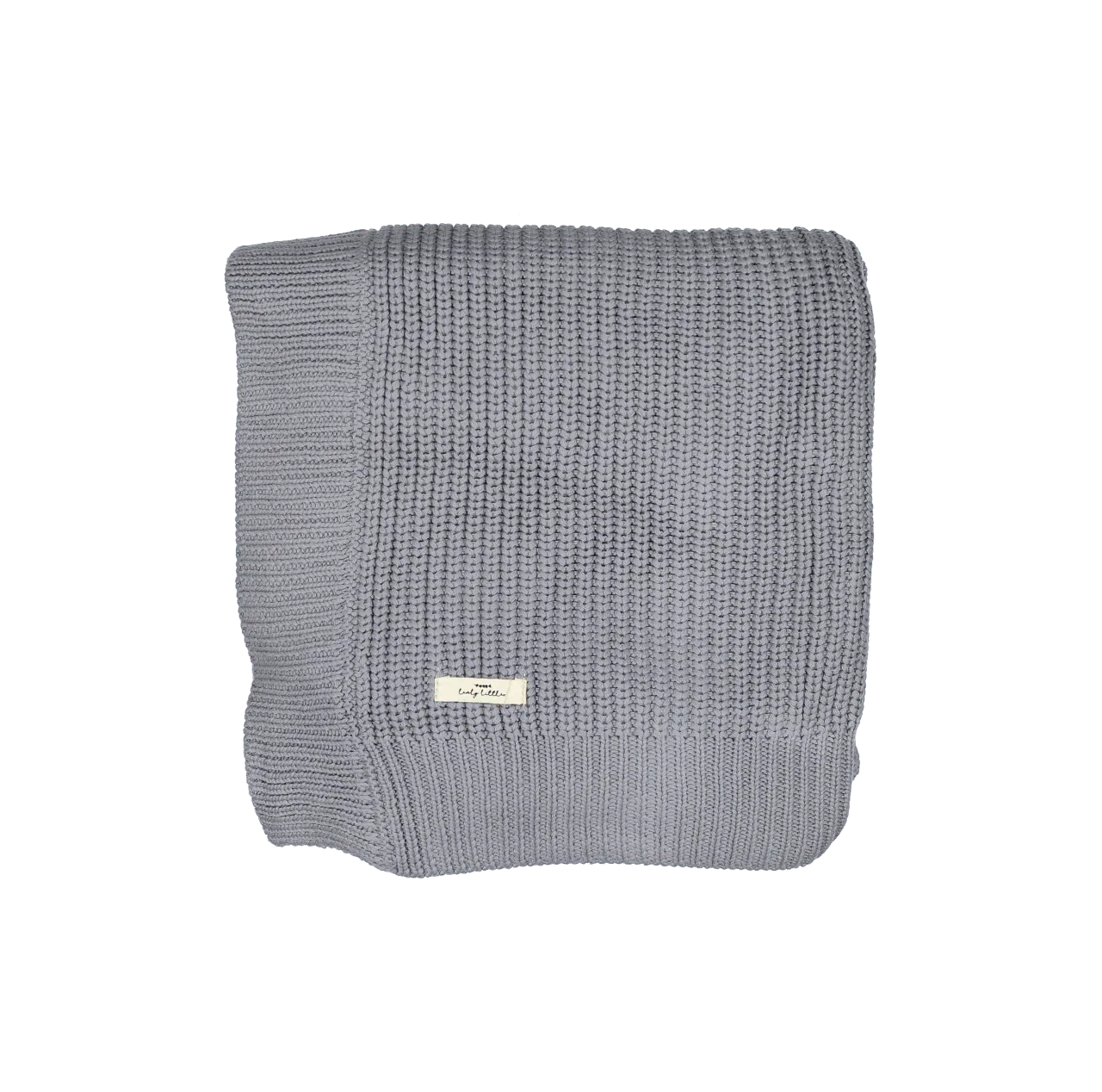 The Chunky Knit Blanket - Slate - BIG FRENCHIES