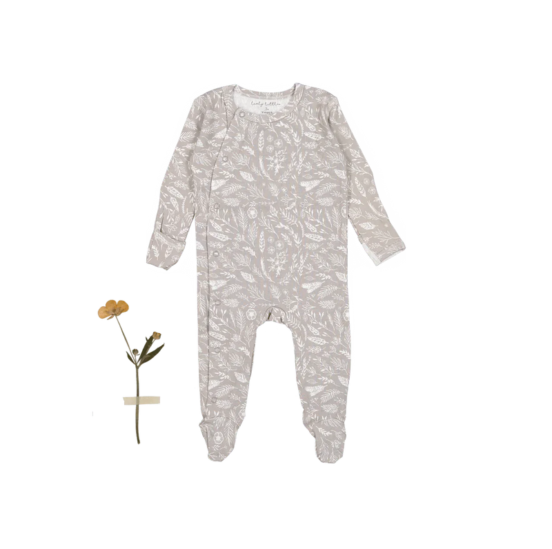 The Printed Snap Romper - Signature - BIG FRENCHIES