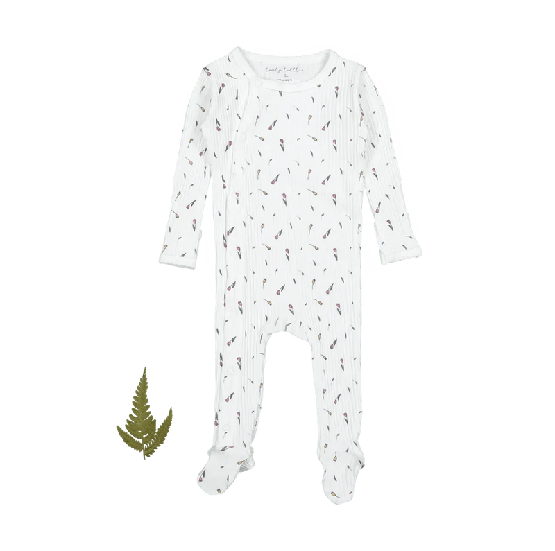 The Printed Snap Romper - Tulip - BIG FRENCHIES
