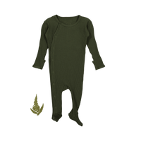 The Snap Romper - Moss