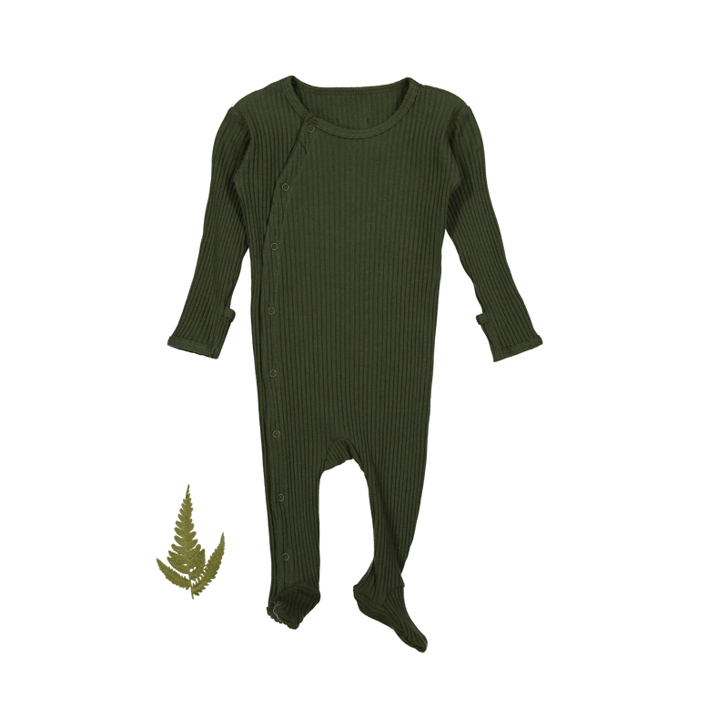 The Snap Romper - Moss - BIG FRENCHIES