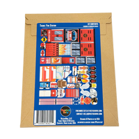 Fire Station: Reusable Decals for Magnetic Tiles