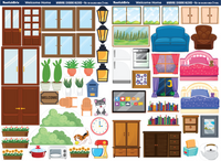 Welcome Home: Reusable Decals for Magnetic Tiles