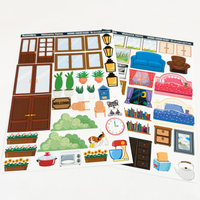 Welcome Home: Reusable Decals for Magnetic Tiles