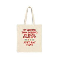 Retro Aesthetic Romance Book Lover Tote - BIG FRENCHIES