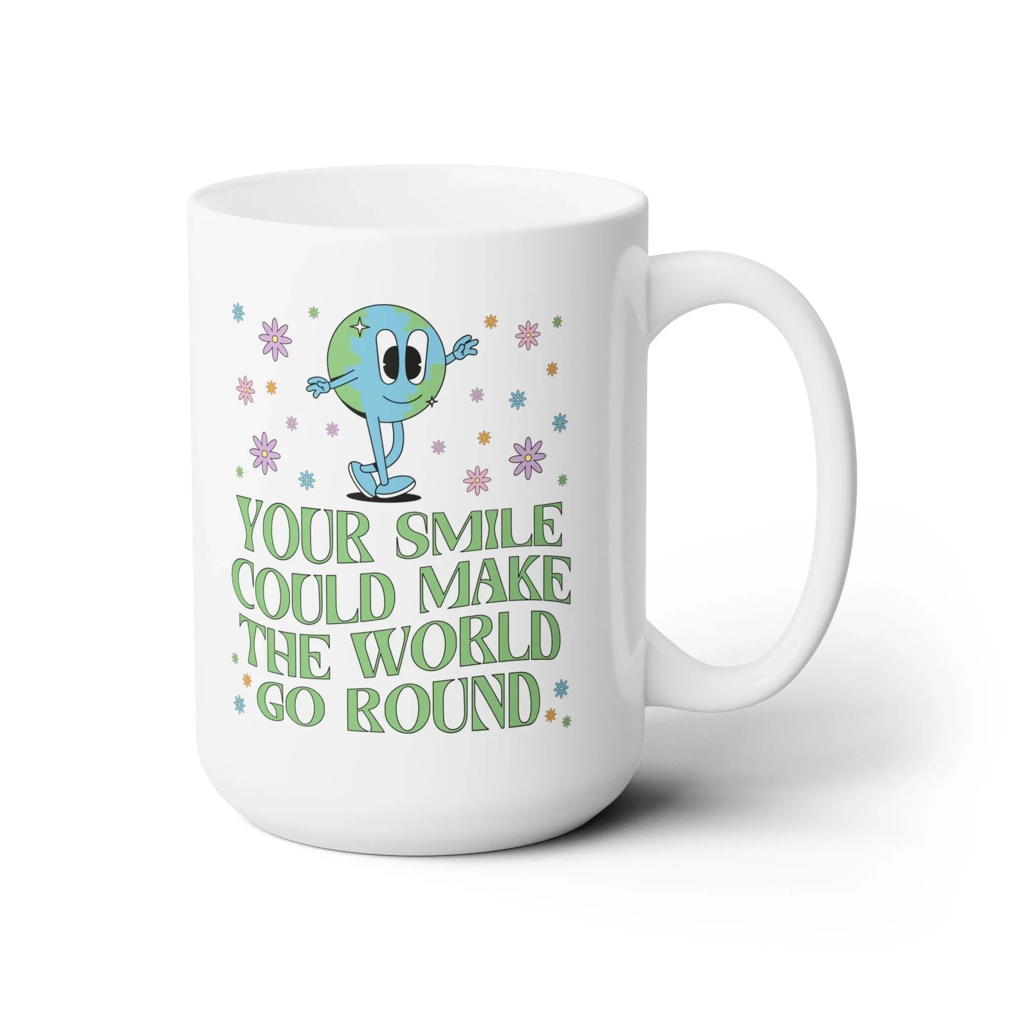 Retro Earth Coffee Mug - BIG FRENCHIES