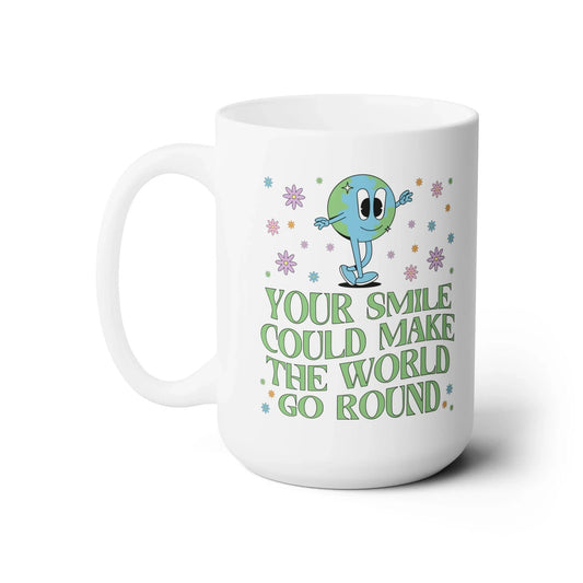 Retro Earth Coffee Mug - BIG FRENCHIES