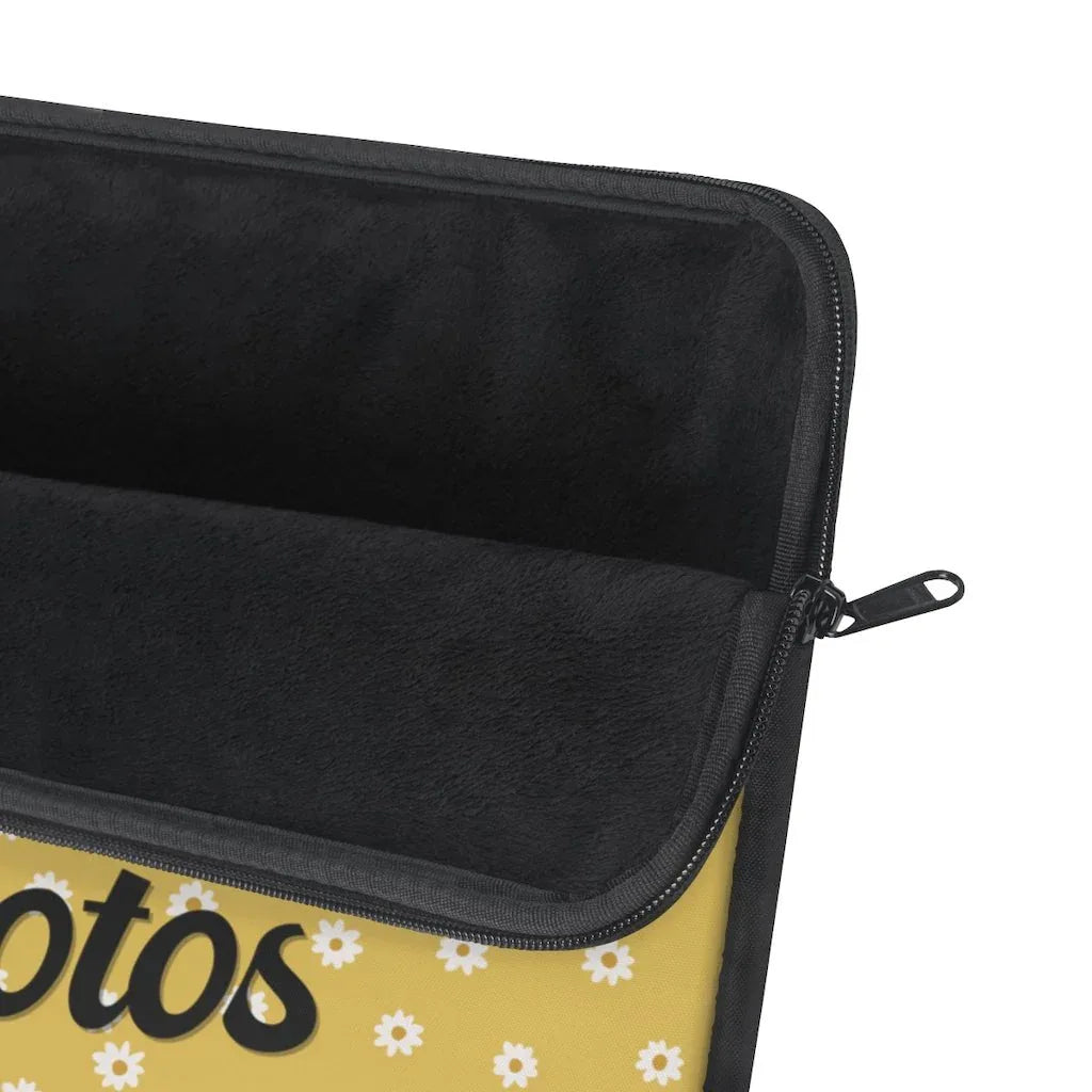 Retro Floral Laptop Sleeve: Always Editing Photos - BIG FRENCHIES