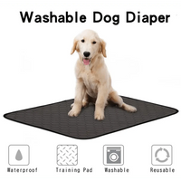 Reuseable Dog Pee Pads Dog Diapers Puppy Waterproof Mat For Pets - Washable Training Pads for Dogs Cats Rabbit