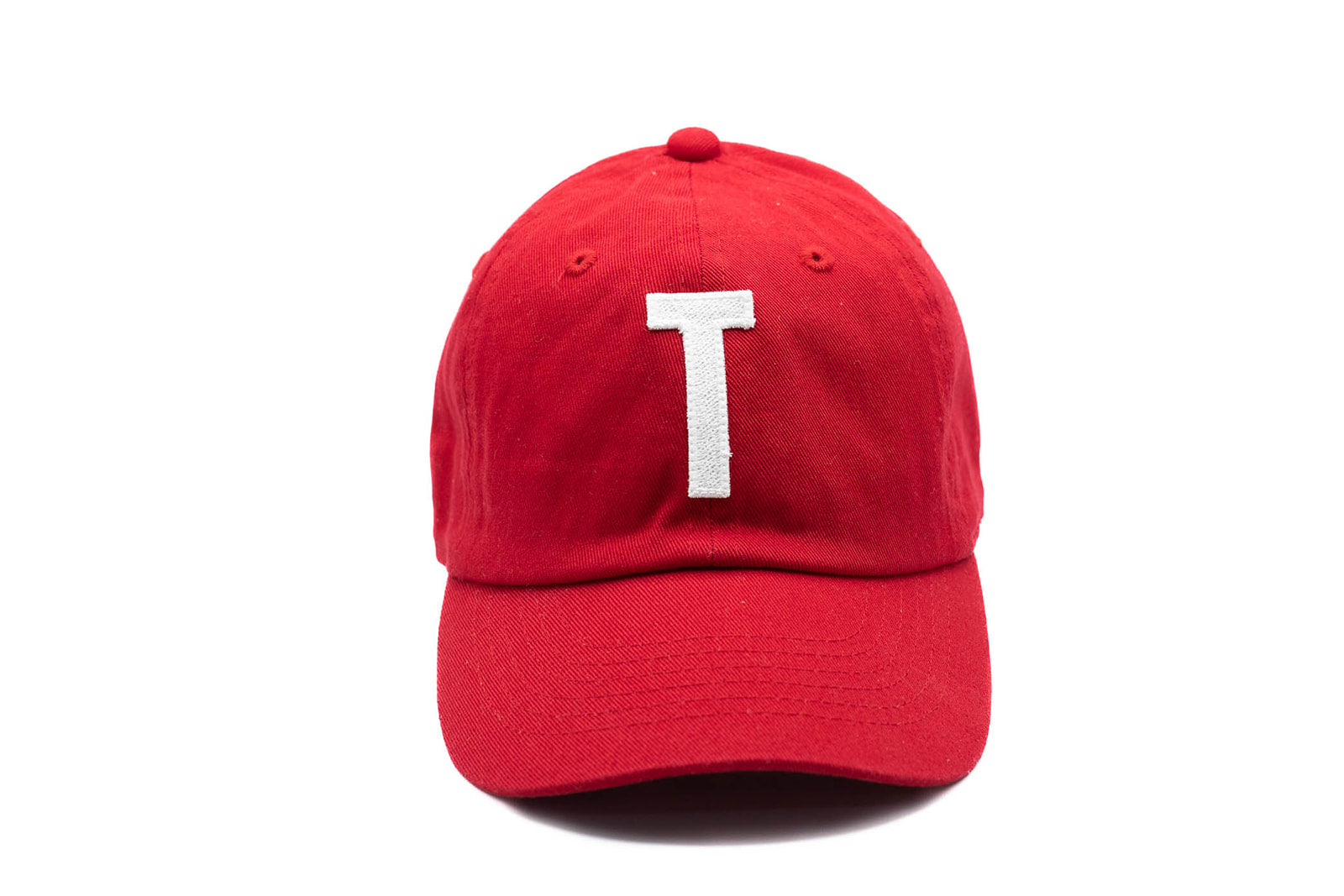 Red Letter Baseball Hat - BIG FRENCHIES