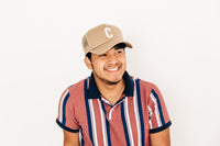 Khaki Letter Trucker Hat - BIG FRENCHIES